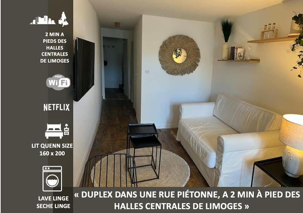 Superbe Duplex Hypercentre Dans Une Rue Pietonne Λιμόζ Εξωτερικό φωτογραφία
